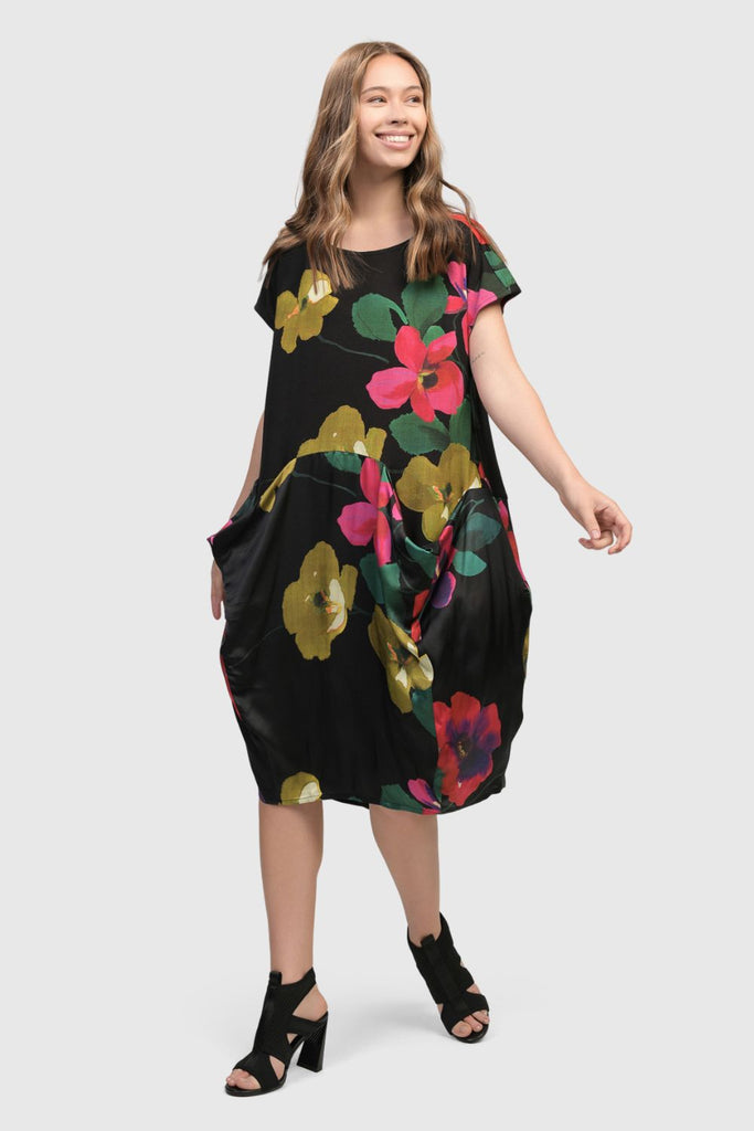 ALEMBIKA  HOT-HOUSE BLOOMS  POCKET DRESS