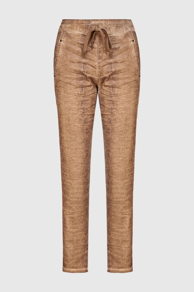 ALEMBIKA TIE PANT CAMEL