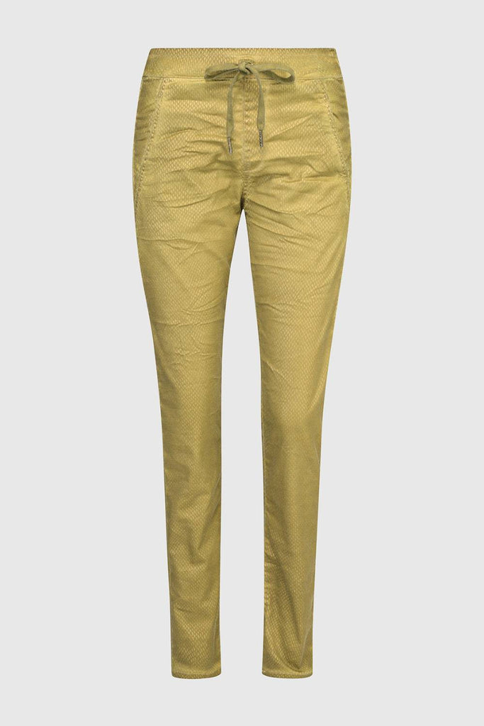 ALEMBIKA GREEN TIE FRONT PANT