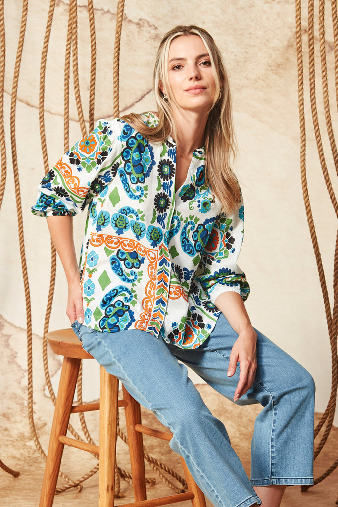 VERGE FIESTA BLOUSE