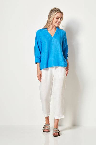 VERGE LAGOON BLUE LOLA TOP