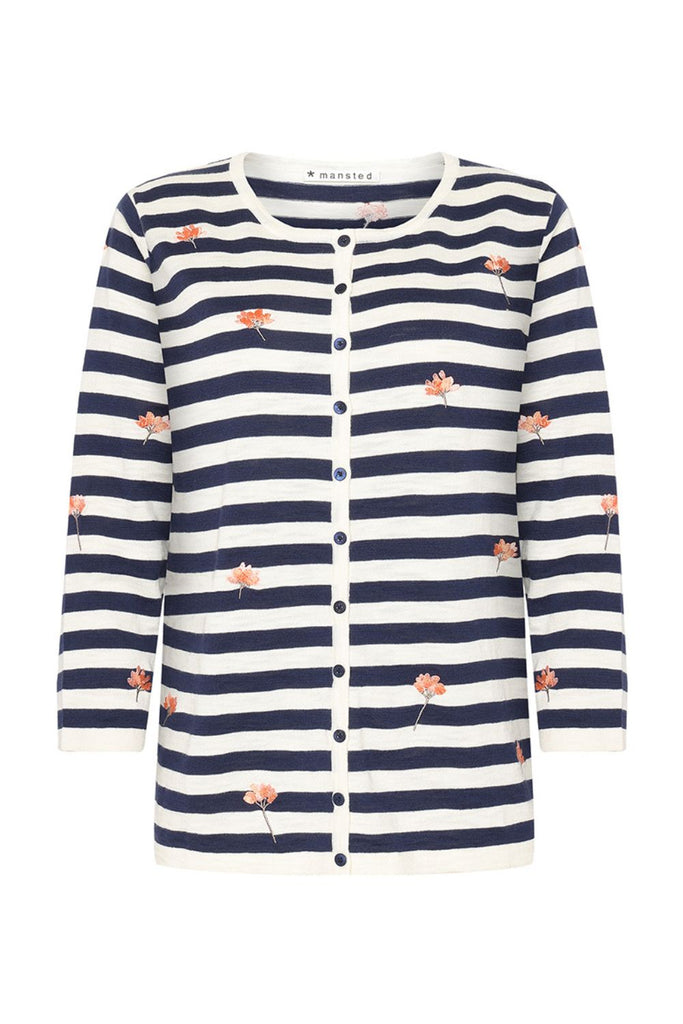 MANSTED NAVY MARTINE CARDI