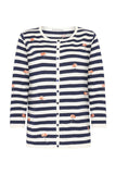 MANSTED NAVY MARTINE CARDI