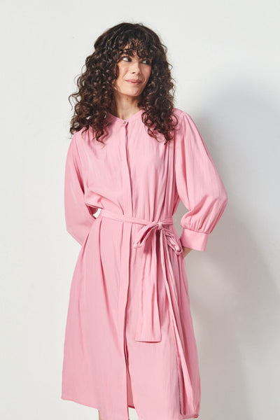 GLIDE BY VERGE...SWEET PEA PINK NIGELLA DRESS