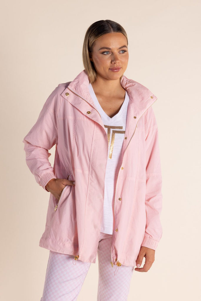 TWO T'S PINK ROSE WEEKEND JACKET