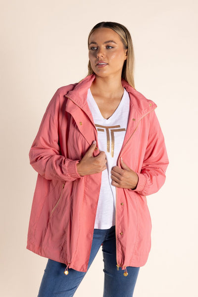 TWO T'S SPRING PINK WEEKEND JACKET