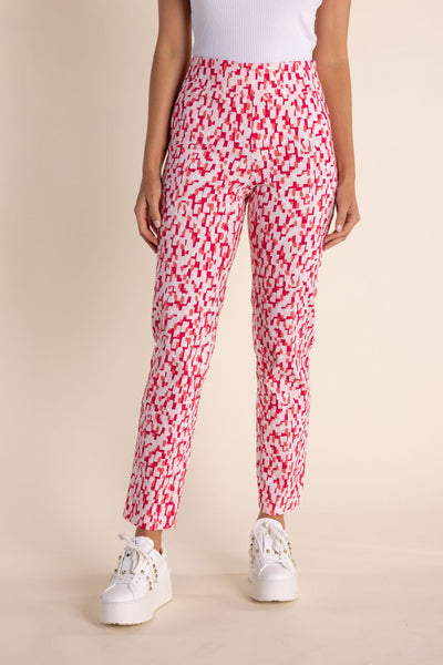 TWO T'S PINK PRINT PANT