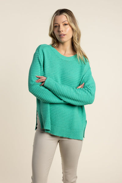TWO T'S TEXTURED KNIT