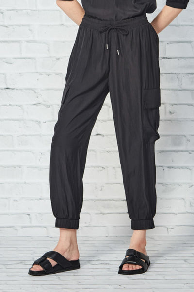 GLIDE BY VERGE...BLACK CLEO PANT