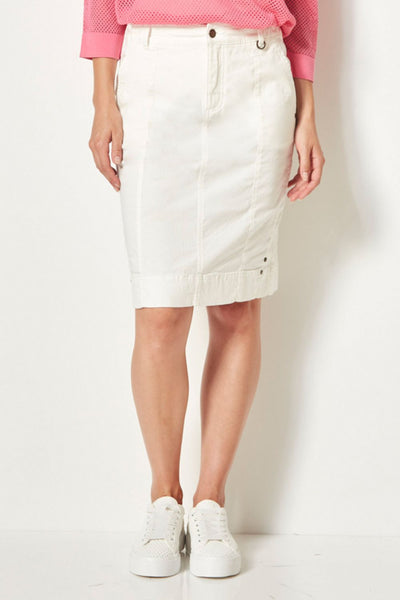 VERGE WHITE RESERVE SKIRT