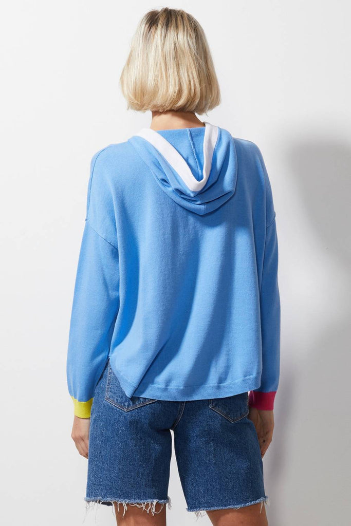 ZAKET & PLOVER JEAN BLUE FUN HOODIE