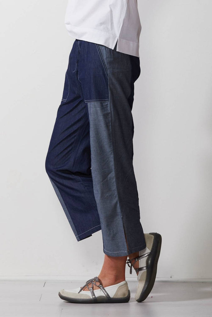 ZAKET & PLOVER DENIM WIDE LEG PANT